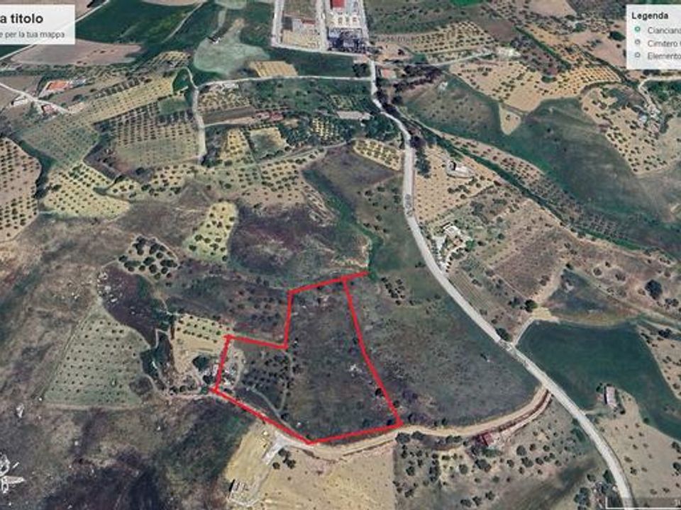 Tomt i Cianciana, Agrigento - bilde 1